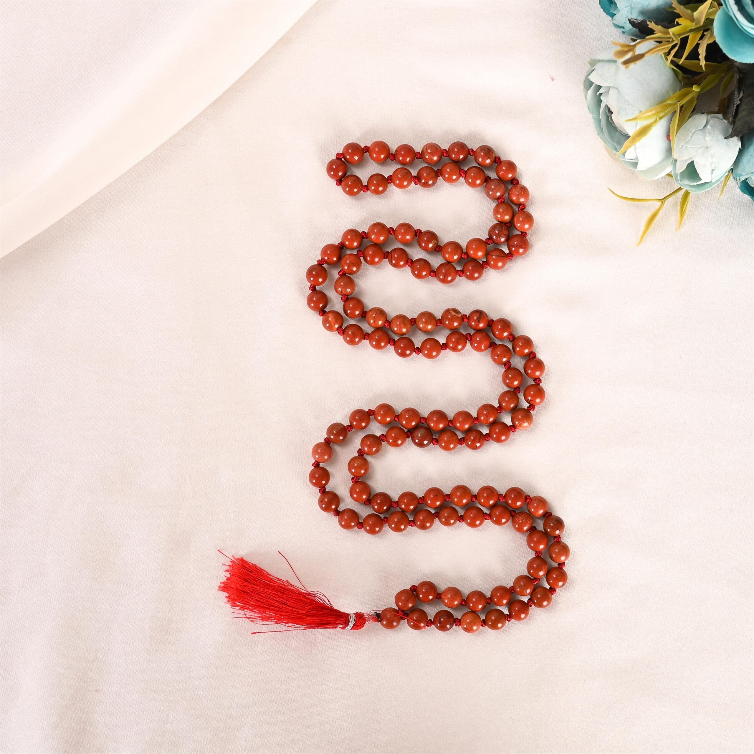 Red Jasper Mala